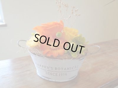 画像2: ブリキポットアレンジ　クリアケース付き