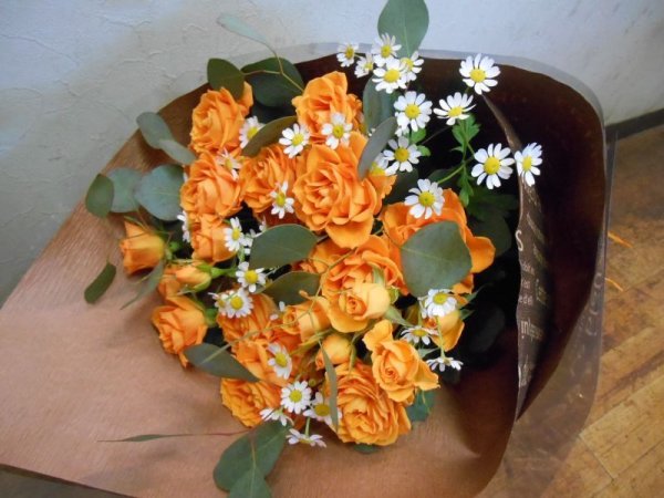 画像2: 色が選べる！ミニバラブーケ (2)